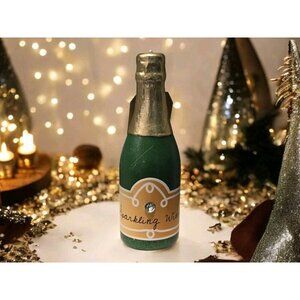 New Sparking Wine Bottle Mothers Day Birthday New Year Candle Gag Gift